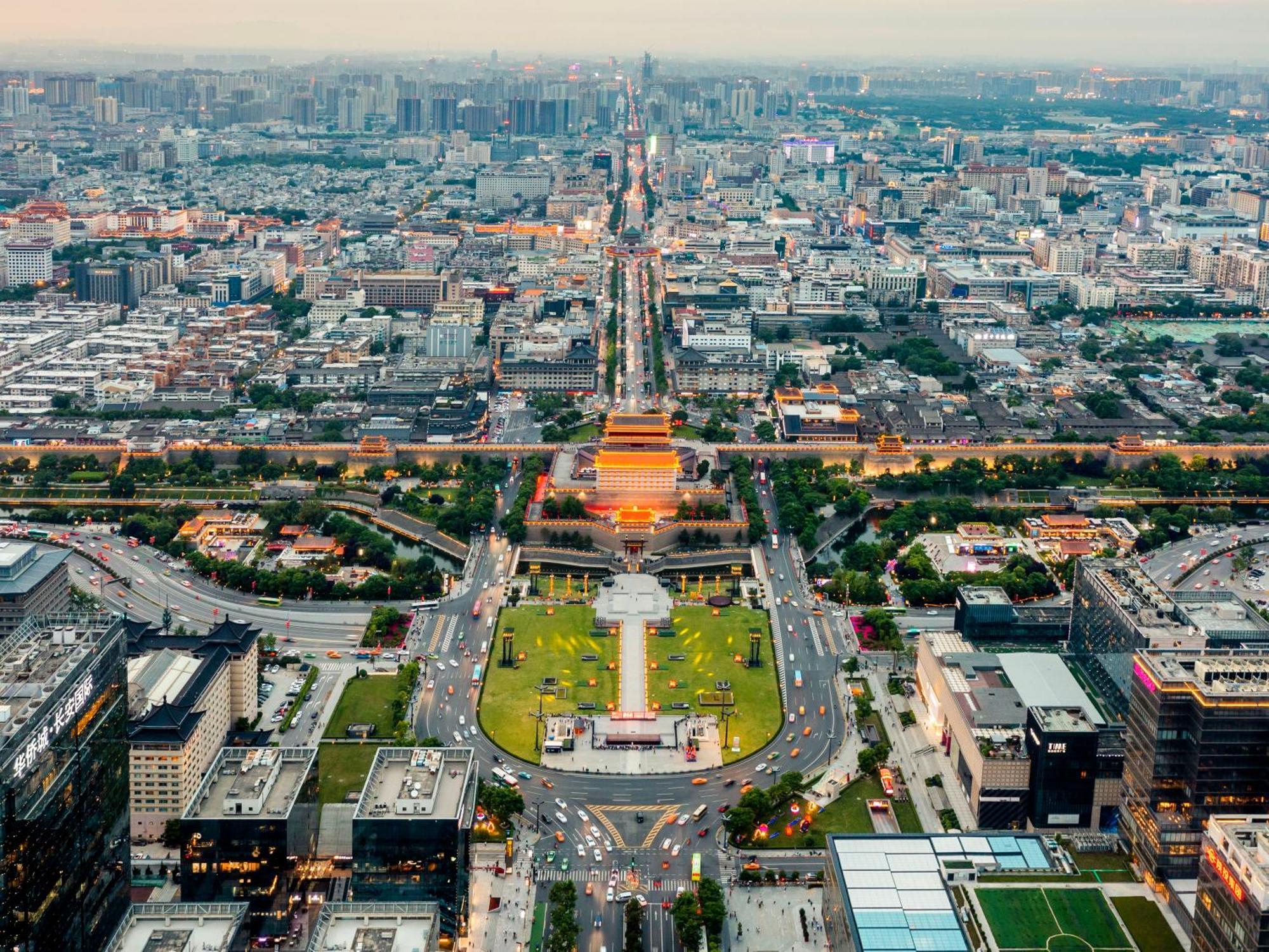 Campanile Hotel Xi'An Dayan Pagoda Datang Night City Hotel Buitenkant foto